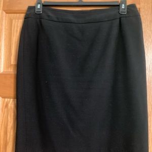 Nine West Size 10 Black Skirt